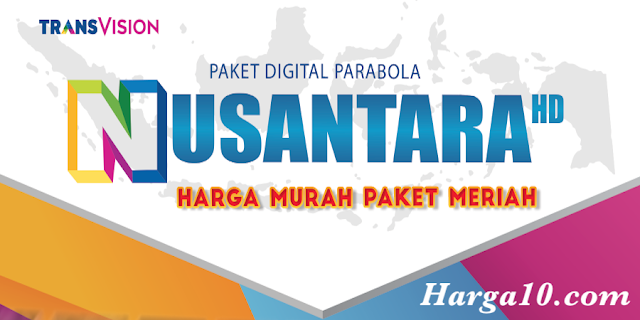 Paket dan Channel Transvision Nusantara Terbaru 2023