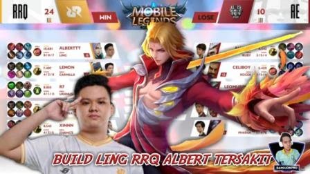 Build Ling RRQ Albert Tersakit di Final MPL ID Mobile Legend