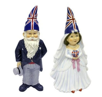 royal wedding gnomes. than these royal gnomes.