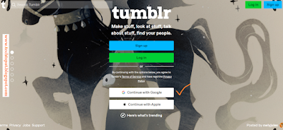 Create a Free Blog on Tumblr 1