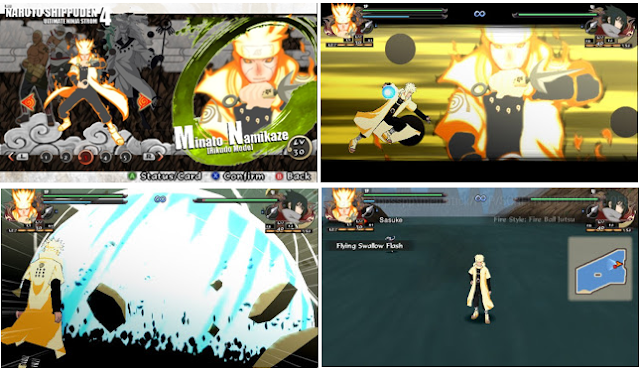 Naruto Shippuden : Ultimate Ninja Impact  MOD Texture [Rikudo Mode] For PPSSPP Terbaru