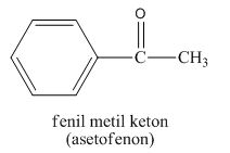 rumus struktur asetofenon
