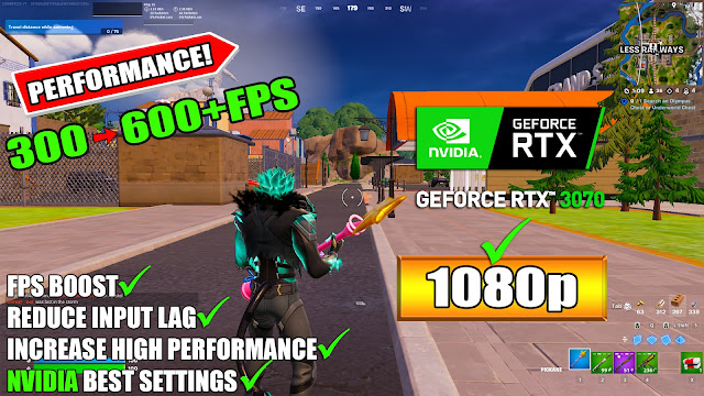 RTX 3070 Fortnite Chapter 5 Performance Mode | Arena & Creative 1080p - NVIDIA Best Settings