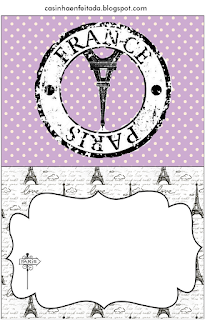 Paris in Lilac: Free Printable Weeding Kit.