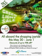 Trinoma Green Light Sale 2014