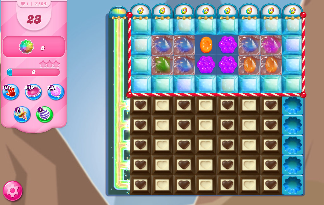 Candy Crush Saga level 7159