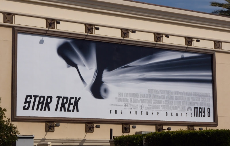 Star Trek movie billboard