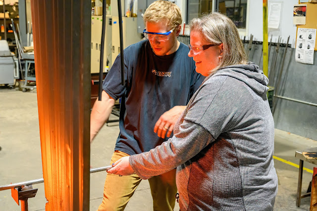 Peg Heating the Glass