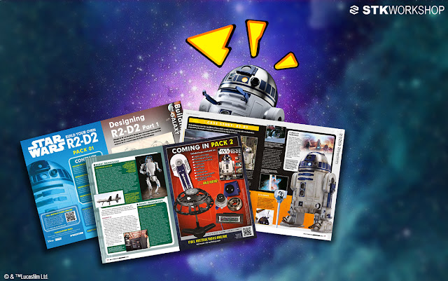 Star Wars STK Workshop Build Your Own R2-D2 太空維修機械人-星球大戰官方復刻品