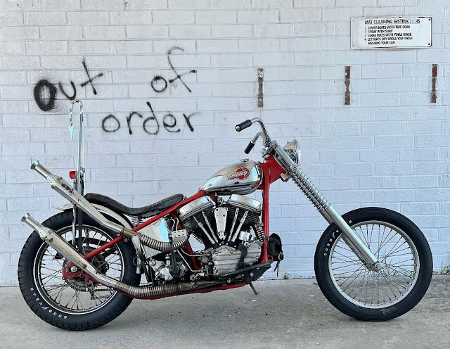 Harley Davidson Panhead By Shane Hooked