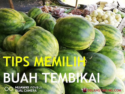 Tips Memilih Buah Tembikai Baik