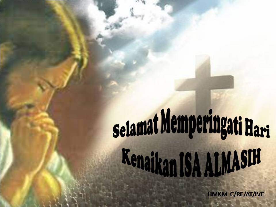 DP BBM Gambar Kenaikan Isa Almasih (Kenaikan Yesus Kristus 