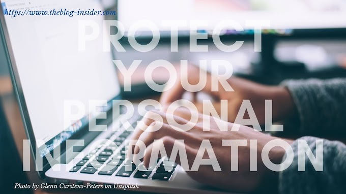 How to protect personal information online? 