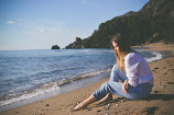 Woman on the beach