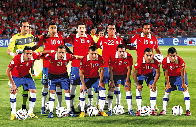 Formación de Chile ante Uruguay, Clasificatorias Brasil 2014, 26 de marzo de 2013