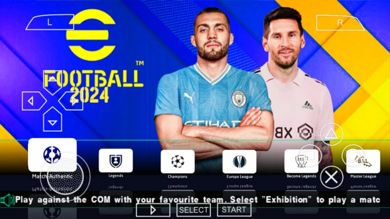 DOWNLOAD eFOOTBALL PES 2023 PPSSPP BEST GRAPHICS NEW KITS & LATEST