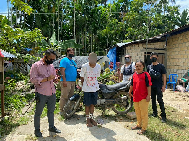 Pria Diduga Pelaku Penganiayaan yang Ditangkap Polsek Japut Ternyata Spesialis Curanmor di Jayapura