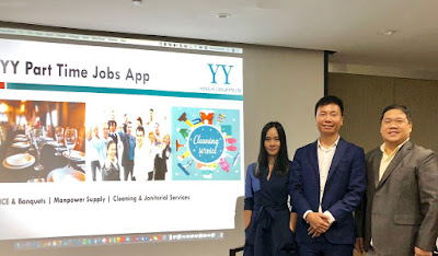 Source: YY Hong Ye Group. From left: Wendy Wang, IT Project Manager of YY Hong Ye Group, Mike Fu CEO of YY Hong Ye Group, and Chris Ho, Marketing Manager of YY Hong Ye Group.