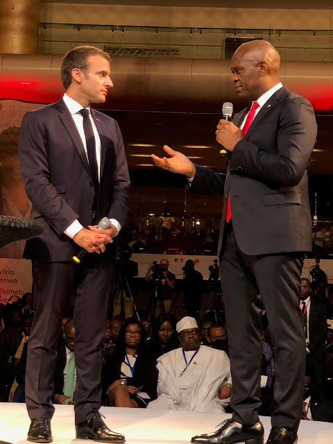 MACRON TO LAGOS, AFRICA TO THE WORLD!!