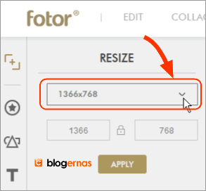 Cara Memperkecil Foto secara Online di Fotor