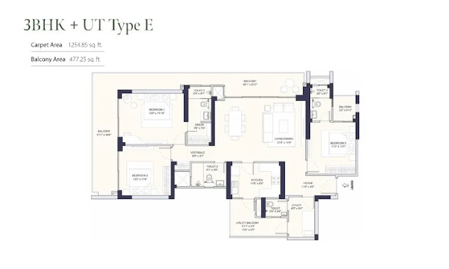 Conscient 80 Gurgaon Floor Plan