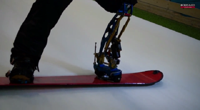 This Bionic Leg Built For Snowboarders Is Straight Out Of The Future!