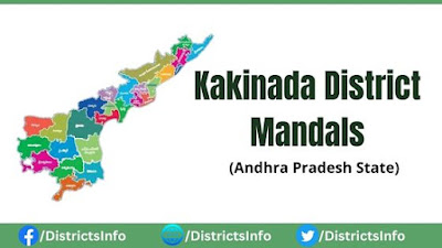 Mandals in Kakinada District