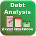 Debt Analysis Tool (Microsoft Excel Workbook)