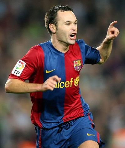 Foto Andres Iniesta Barcelona