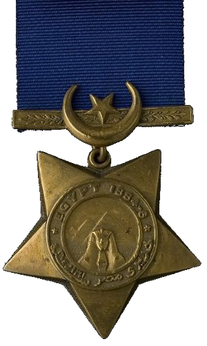 Khedive Bronze Star 1884-86