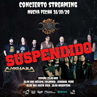 Suspendido el concierto de Ankhara y de Runa Llena