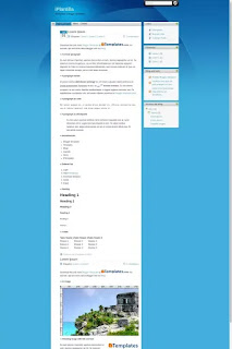 TemaNo89 iPlantilla Blogger Template