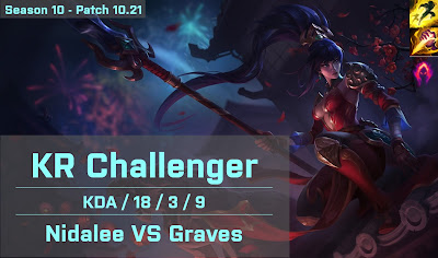 Nidalee JG vs Graves - KR 10.21