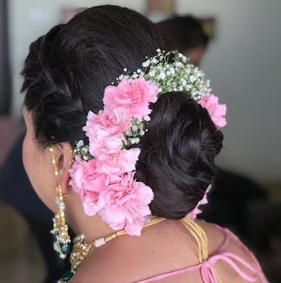 Gajra Hair Style for Wedding/juda Hairstyle Idea/indian Unique Flower  Jewelry/gajra Hair Buns - Etsy Singapore