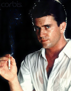 mel gibson smoking