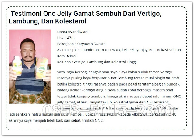 Kandungan dan Manfaat QnC Jelly Gamat Emas Asli