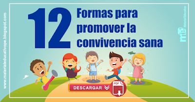 Doce formas para promover la convivencia sana