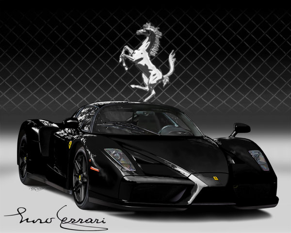 ferrari enzo black