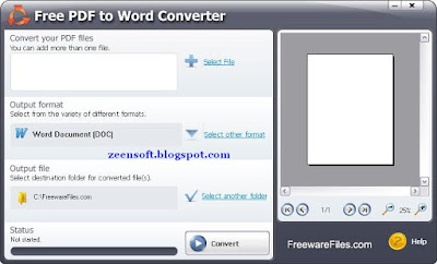 Free PDF to Word Converter  5.1 