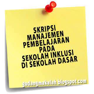 contoh skripsi pgsd