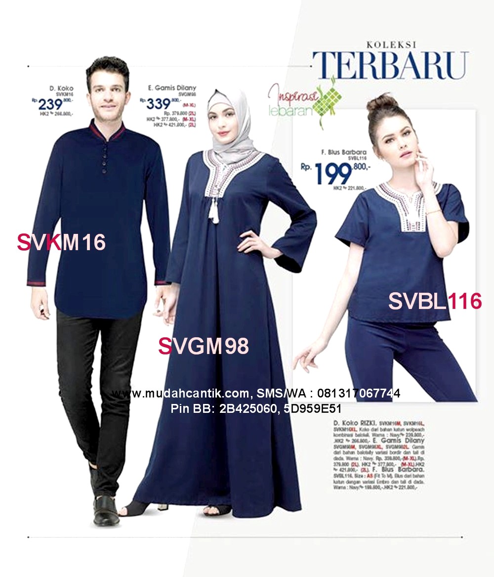 Baju Lebaran Couple Seragam Keluarga - Savero Fashion by 