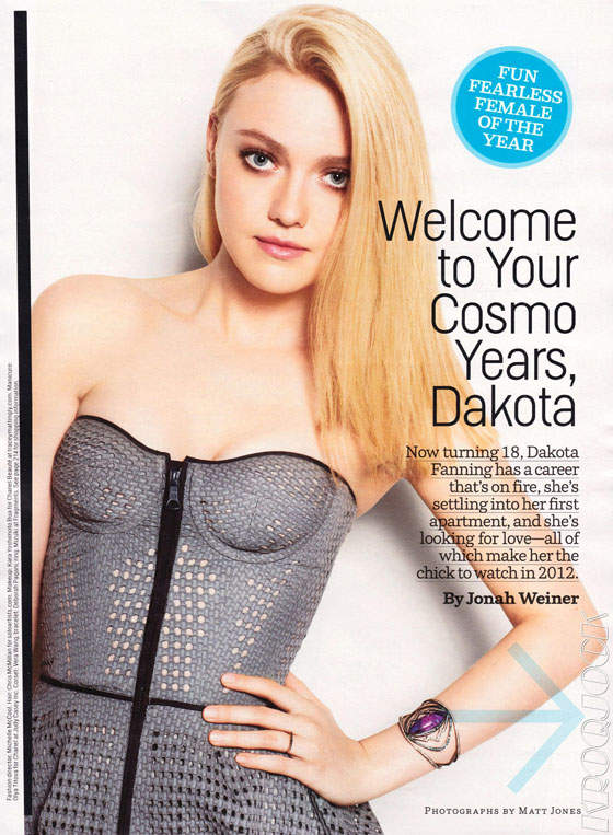 At years of age dakota fanning has become the latest cover star of the Elle 