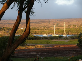 Peaceful Puako sun set on beach