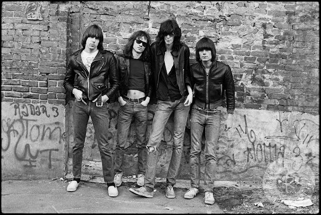 Foto original tapa Ramones