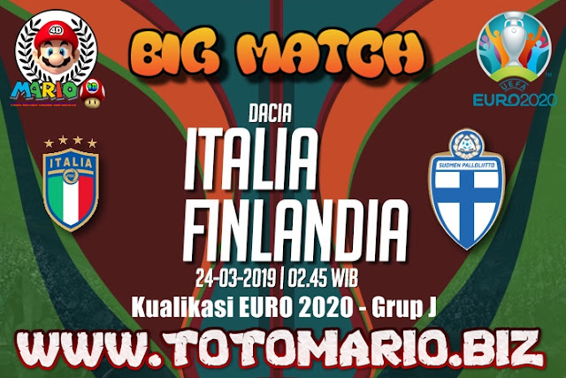 Prediksi Kualifikasi EURO 2020 : Italia vs Finlandia, Sabtu 24 Maret 2019