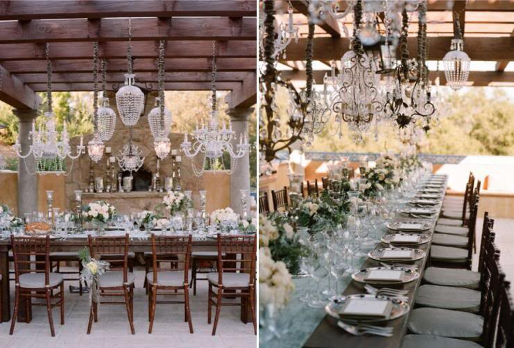 Have Chandeliers as a feature in your wedding you will thank me later