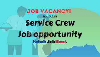 Job as service crew KK