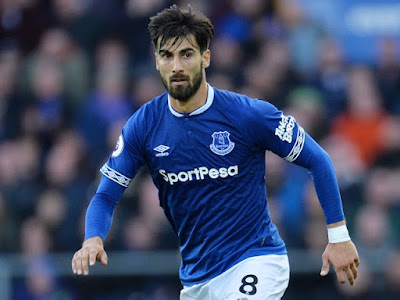 ARSENAL KEMBALI LAKUKAN PERBURUAN TERHADAP PEMAIN EVERTON, ANDRE GOMES