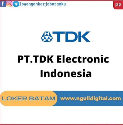 Lowongan Kerja Batam PT. TDK Electronic Indonesia - Posisi Operator Produksi
