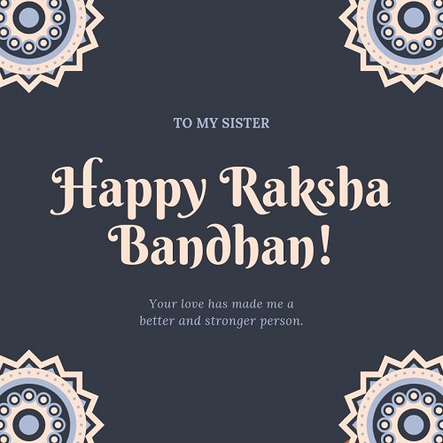 raksha bandhan images to sister